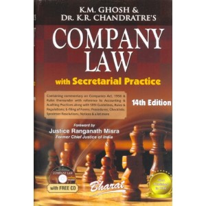 Bharat's Company Law with Secretarial Practice Volume - III [HB] by K.M. Ghosh & Dr. K.R. Chandratre